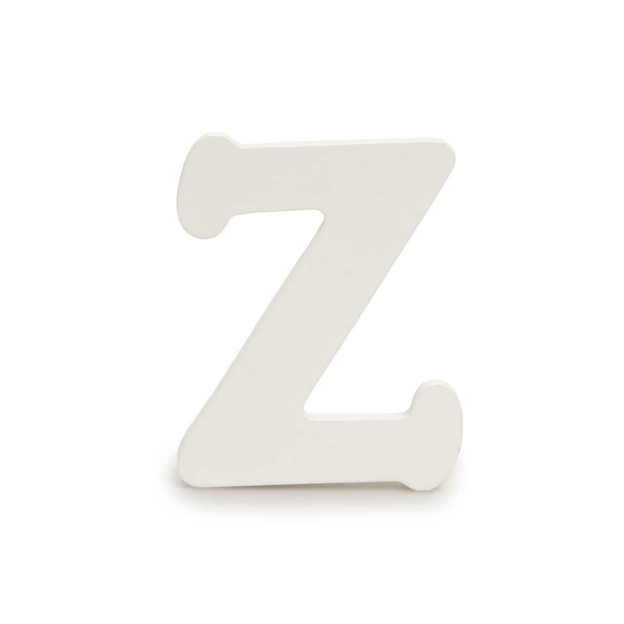 2.5" White Wood Letter by Make Market®